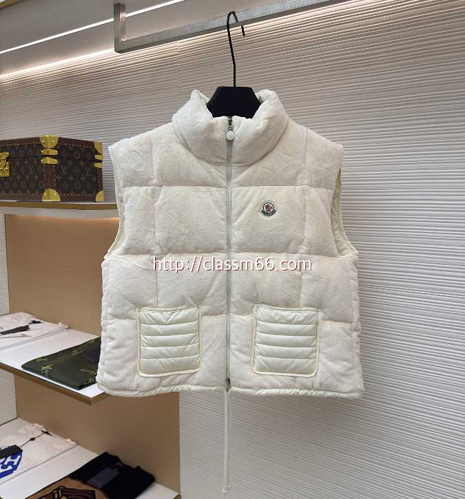 몽클레어 25 한정판 민소매 패딩 조끼 자켓 A13259
