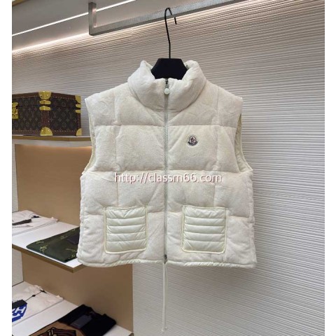 몽클레어 25 한정판 민소매 패딩 조끼 자켓 A13259