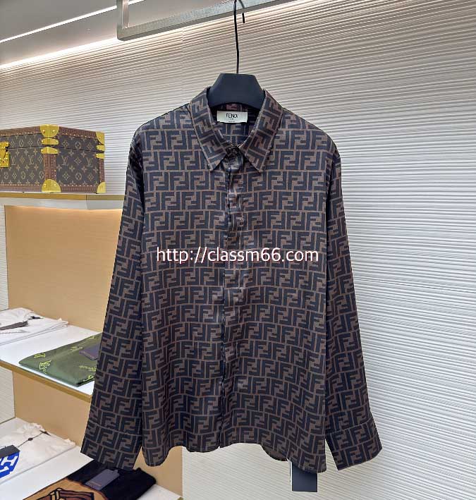 펜디 25 한정판 긴팔 셔츠 A13262