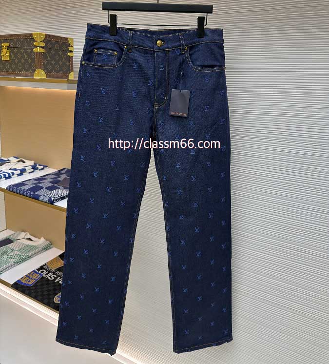 루이비통 25 한정판 청바지 긴바지 A13272