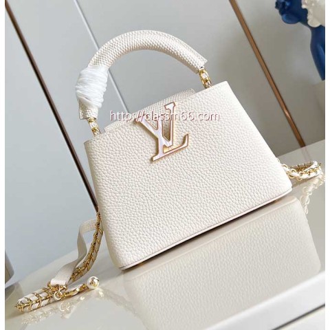 루이비통 25 한정판 M48865 Capucines mini 크로스백 가방 C5588