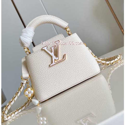 루이비통 25 한정판 M48865 Capucines nano 크로스백 가방 C5589