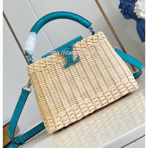 루이비통 25 한정판 M48865 Capucines BB 크로스백 가방 C5600