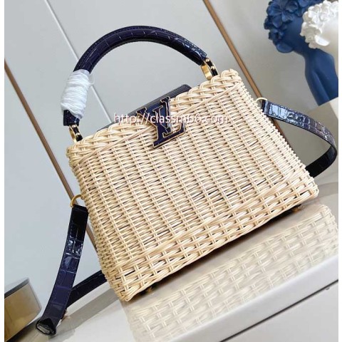 루이비통 25 한정판 M48865 Capucines BB 크로스백 가방 C5601