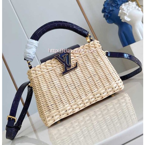 루이비통 25 한정판 M48865 Capucines 크로스백 가방 C5602