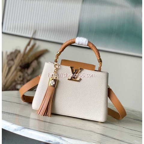 루이비통 25 한정판 M25466 Crafty 소가죽 카프스킨 크로스백 가방 C5607