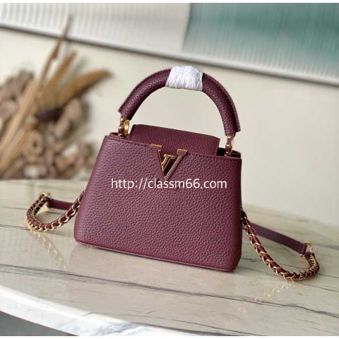 루이비통 25 한정판 M25893 Capucines 크로스백 가방 C5612