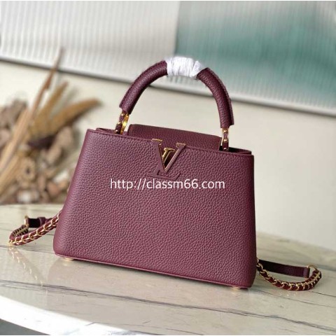 루이비통 25 한정판 M25893 Capucines 크로스백 가방 C5613