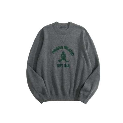 프라다 25 한정판 엠브로이더드 크루넥 스웨터 A13283