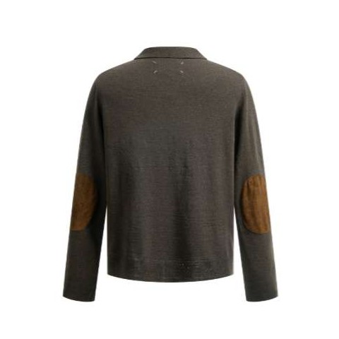 마르지엘라 25 한정판 엘보우 패치 폴로 니트 A13288