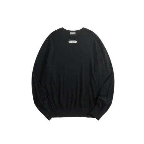 디올 25 한정판 로고탭 크루넥 니트 A13296