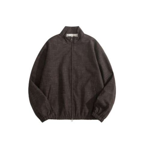 로로피아나 Loro Piana 25 한정판 린넨 버진 울 블랜드 봄버 자켓 A13299