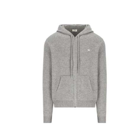 셀린느 25 한정판 트라이옴프 자수 캐시미어 후드 집업 A13303