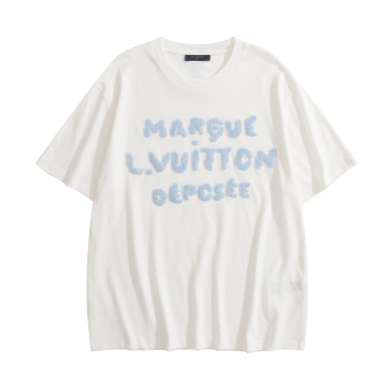루이비통 25 한정판 로고 엠브로이더드 티셔츠 A13312