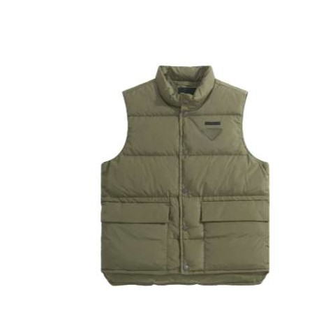 프라다 25 한정판 삼각 로고 리나일론 패딩 자켓 A13317