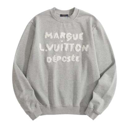 루이비통 25 한정판 엠브로이더드 시그니처 스웨트 셔츠 A13343