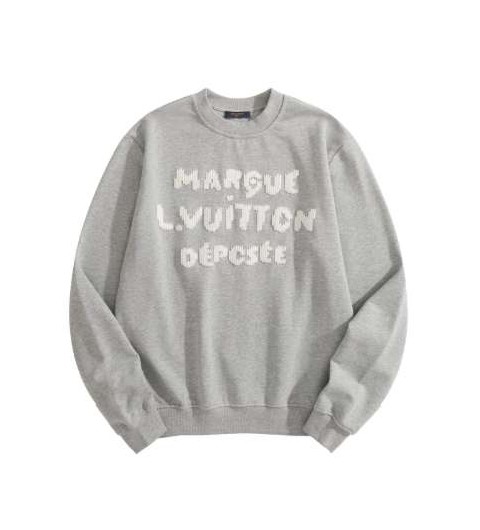루이비통 25 한정판 엠브로이더드 시그니처 스웨트 셔츠 A13343