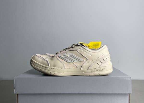 발렌시아가 25 한정판 남녀공용 Hamptons Worn-Out Sneake 베이지/옐로우r 햄튼스 원아웃 스니커즈 신발 B5242