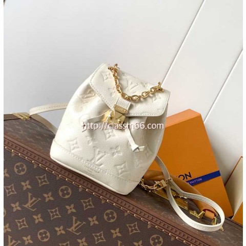 루이비통 25 한정판 Nano Noé 소가죽 카프스킨 백팩 C5632