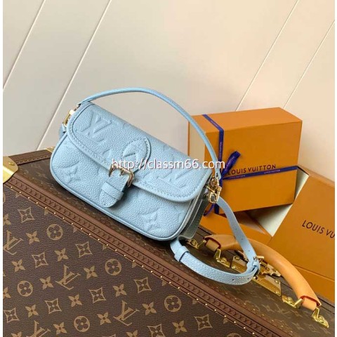 루이비통 25 한정판 Nano Diane 소가죽 카프스킨 크로스백 가방 C5633