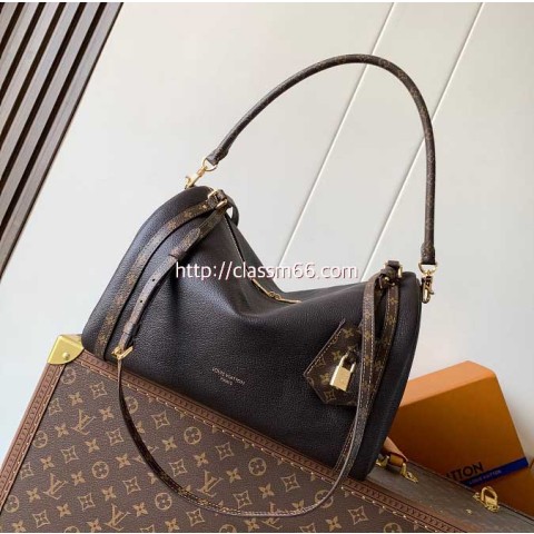 루이비통 25 한정판 Express 소가죽 카프스킨 크로스백 가방 C5639