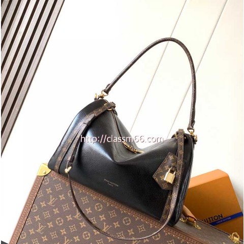 루이비통 25 한정판 Express 소가죽 카프스킨 크로스백 가방 C5640