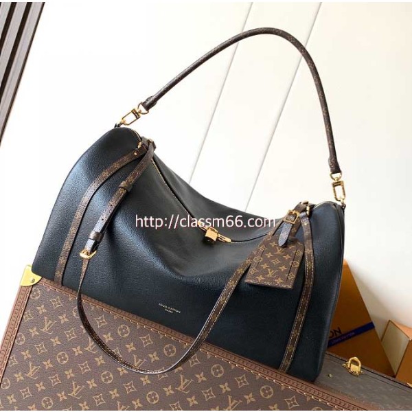 루이비통 25 한정판 M26037 Express Travel 소가죽 카프스킨 크로스백 가방 C5641