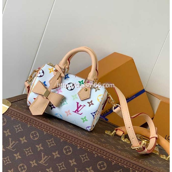 루이비통 25 한정판 M13391 Nano Speedy 크로스백 가방 C5651