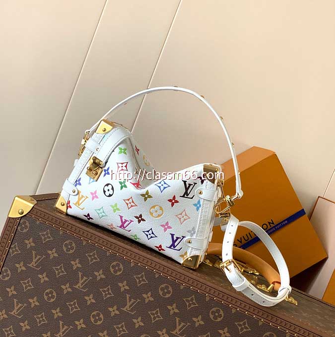 루이비통 25 한정판 M14046 Side Trunk 크로스백 가방 C5653