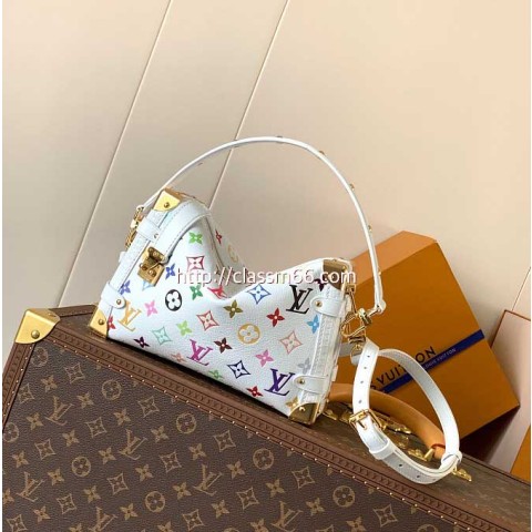 루이비통 25 한정판 M14046 Side Trunk 크로스백 가방 C5653