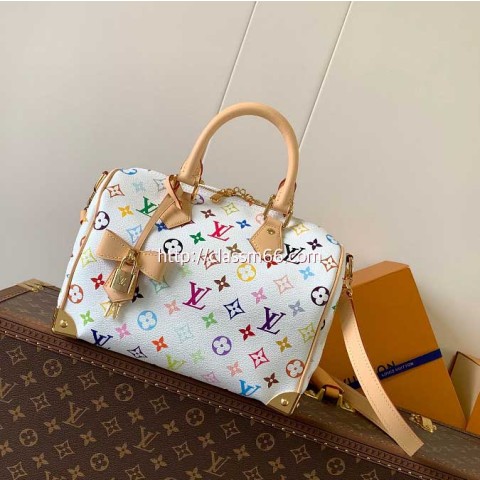 루이비통 25 한정판 M13085 Speedy Bandoulière 25 크로스백 가방 C5656