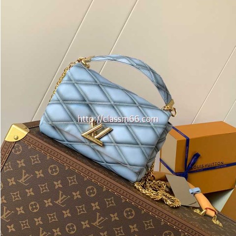 루이비통 25 한정판 GO-14 양가죽 램스킨 크로스백 가방 C5659