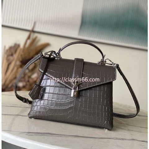 루이비통 25 한정판 N80432 Rose des Vents 소가죽 카프스킨 크로스백 가방 C5696