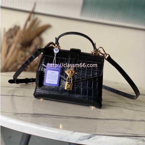 루이비통 25 한정판 N98925 Rose des Vents 소가죽 카프스킨 크로스백 가방 C5697