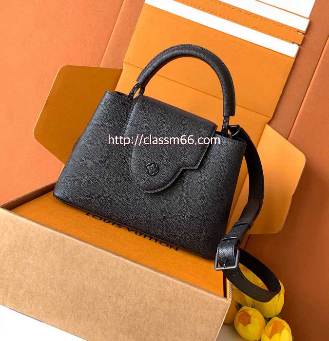 루이비통 25 한정판 CarryAll BB M25255 소가죽 카프스킨 크로스백 가방 C5707