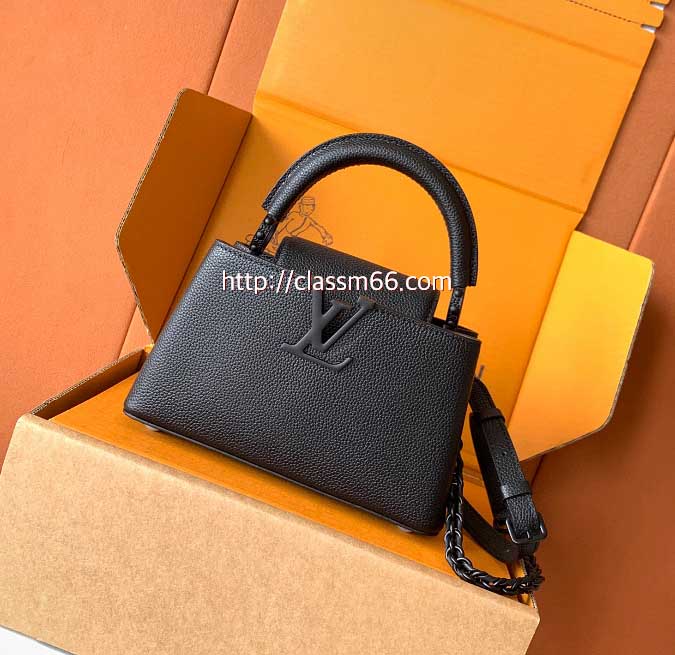 루이비통 25 한정판 CarryAll mini M23955 소가죽 카프스킨 크로스백 가방 C5708