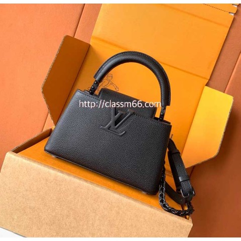 루이비통 25 한정판 CarryAll mini M23955 소가죽 카프스킨 크로스백 가방 C5708