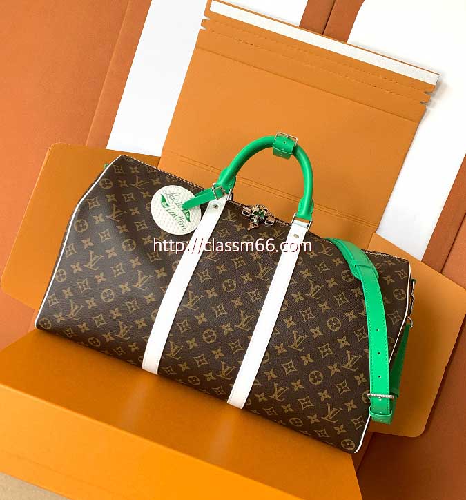 루이비통 25 한정판 M13808 KEEPALL BANDOULÈRE 50 여행 가방 C5747