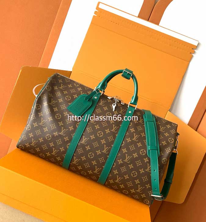 루이비통 25 한정판 M13808 KEEPALL BANDOULÈRE 50 여행 가방 C5749