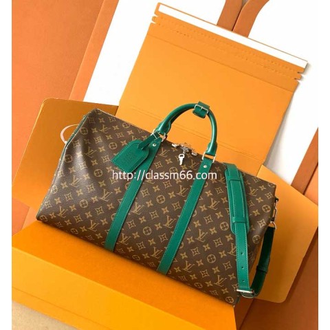루이비통 25 한정판 M13808 KEEPALL BANDOULÈRE 50 여행 가방 C5749