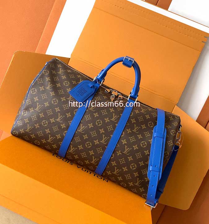 루이비통 25 한정판 M13808 KEEPALL BANDOULÈRE 50 여행 가방 C5750