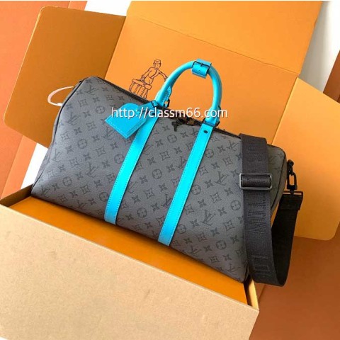 루이비통 25 한정판 M13807 KEEPALL BANDOULÈRE 45 여행 가방 C5751