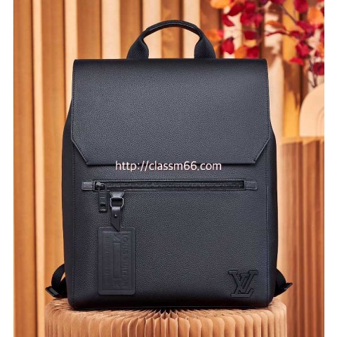 루이비통 25 한정판 Flap M21367 소가죽 카프스킨 백팩 C5786