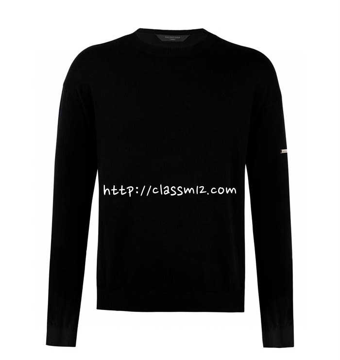 발렌시아가 25 한정판 양털 긴팔 니트 A13356