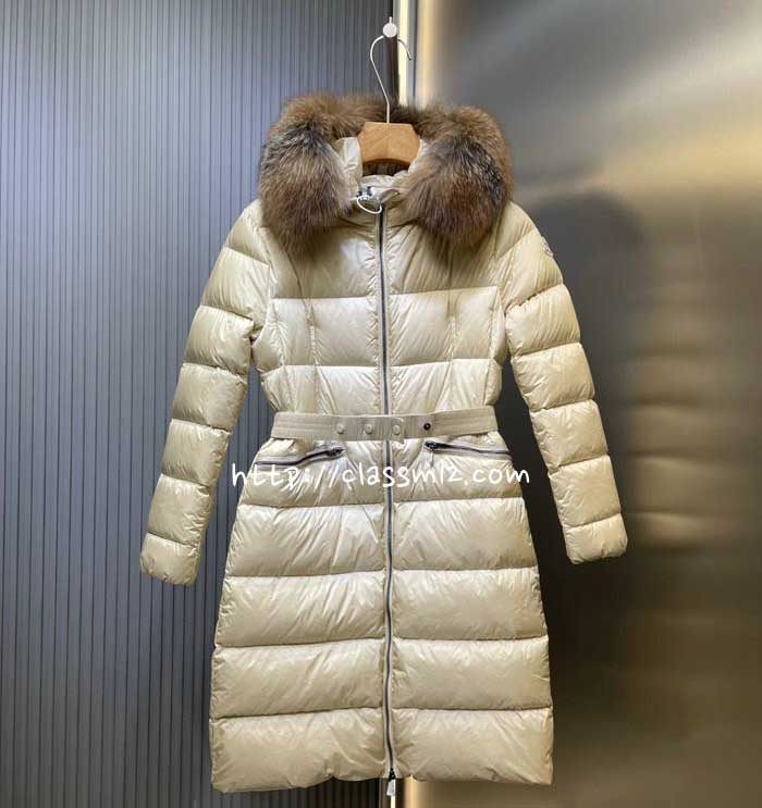 몽클레어 25 한정판 여성 긴팔 후드 패딩 롱 자켓 A13357