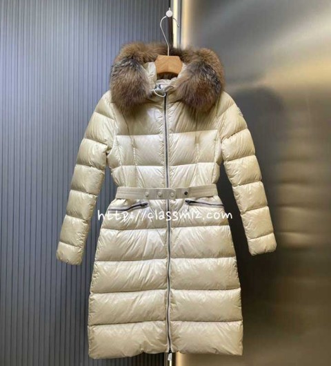 몽클레어 25 한정판 여성 긴팔 후드 패딩 롱 자켓 A13357