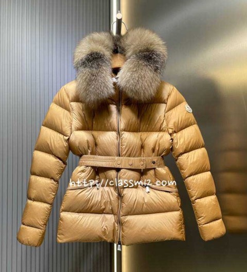 몽클레어 25 한정판 여성 긴팔 후드 패딩 자켓 A13358