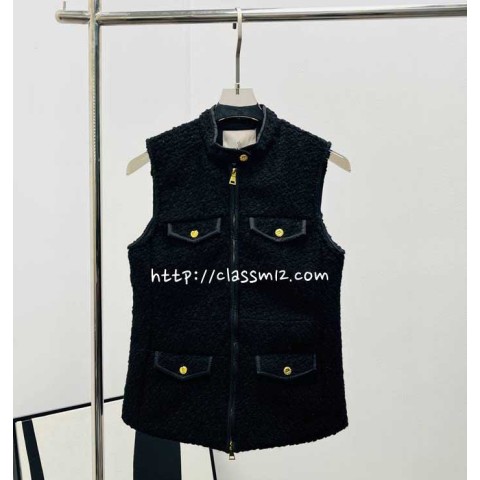 몽클레어 25 한정판 여성 민소매 패딩 조끼 자켓 A13364