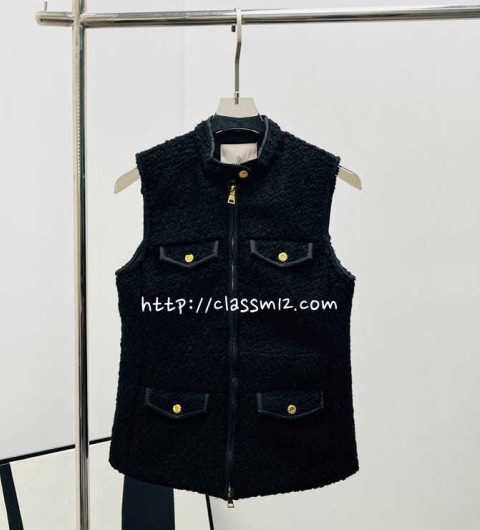 몽클레어 25 한정판 여성 민소매 패딩 조끼 자켓 A13364