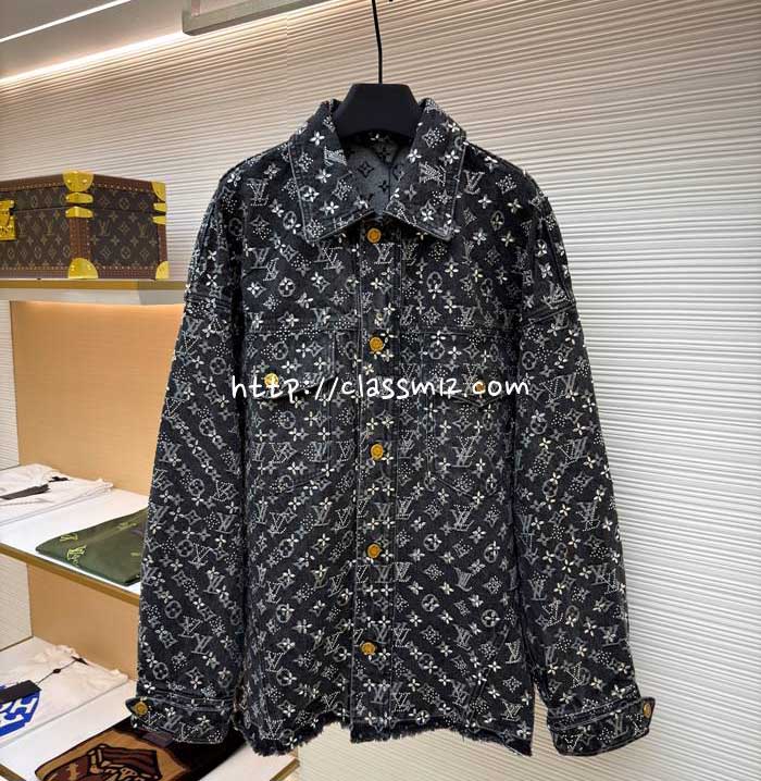 루이비통 25 한정판 긴팔 청자켓 A13372